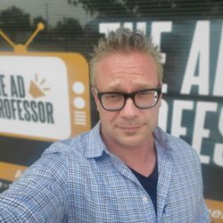 The Ad Professor - Christopher Chapman Founder and CEO near 140 Elm Street, Wyandotte, MI the main office of the Ad Professor, LLC.
