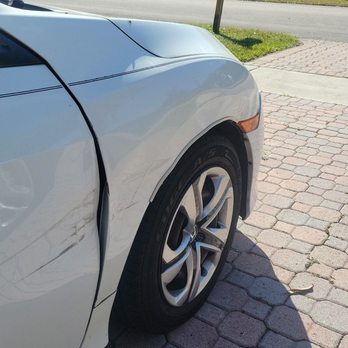 24/7 Mobile Auto Body - Before the job - Body Shops Near Me