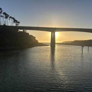 The Wharf - Sunset view - Seafood Near Me - Fort Bragg, California The Wharf - Sunset view - Seafood Near Me - Fort Bragg, California