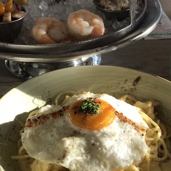 Driftwood Kitchen - Lobster carbonara - Seafood Near Me - Laguna Beach, California