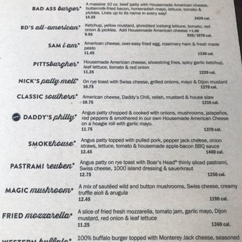 Bad Daddy's Burger Bar - Menu - Burgers Near Me - Broomfield, Colorado Bad Daddy's Burger Bar - Menu - Burgers Near Me - Broomfield, Colorado