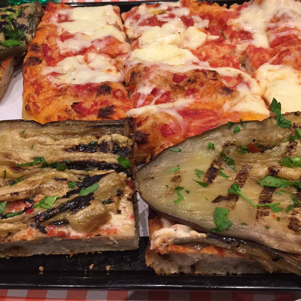 Pizza 120 - Margherita and eggplants - Pizza Near Me - Rome, RM
