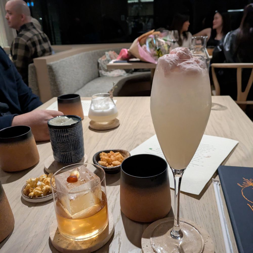 Elem Vancouver - Jakarta ($20) - 3.5 stars. A very expensive but tasty lychee juice. Sat evening 2024-12-28 - Canadian (New) Near Me - Vancouver, British Columbia