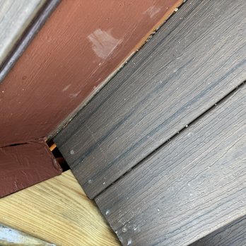 Brother T Painting - Brother T did not cover deck with composite material and the decking board in correctly on steps - Painters Near Me - Stockbridge, Georgia Brother T Painting - Brother T did not cover deck with composite material and the decking board in correctly on steps - Painters Near Me - Stockbridge, Georgia