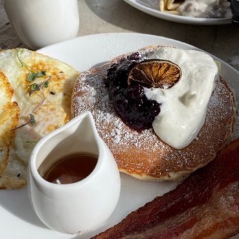 Cafe Topes - Blueberry lemon ricotta pancakes - Coffee & Tea Near Me - Carlsbad, California