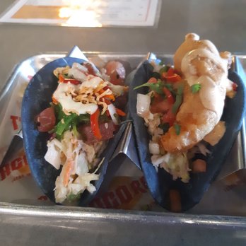 Taco Rock - Ahi tuna and shake down shrimp tacos - Tacos Near Me - Alexandria, Virginia Taco Rock - Ahi tuna and shake down shrimp tacos - Tacos Near Me - Alexandria, Virginia