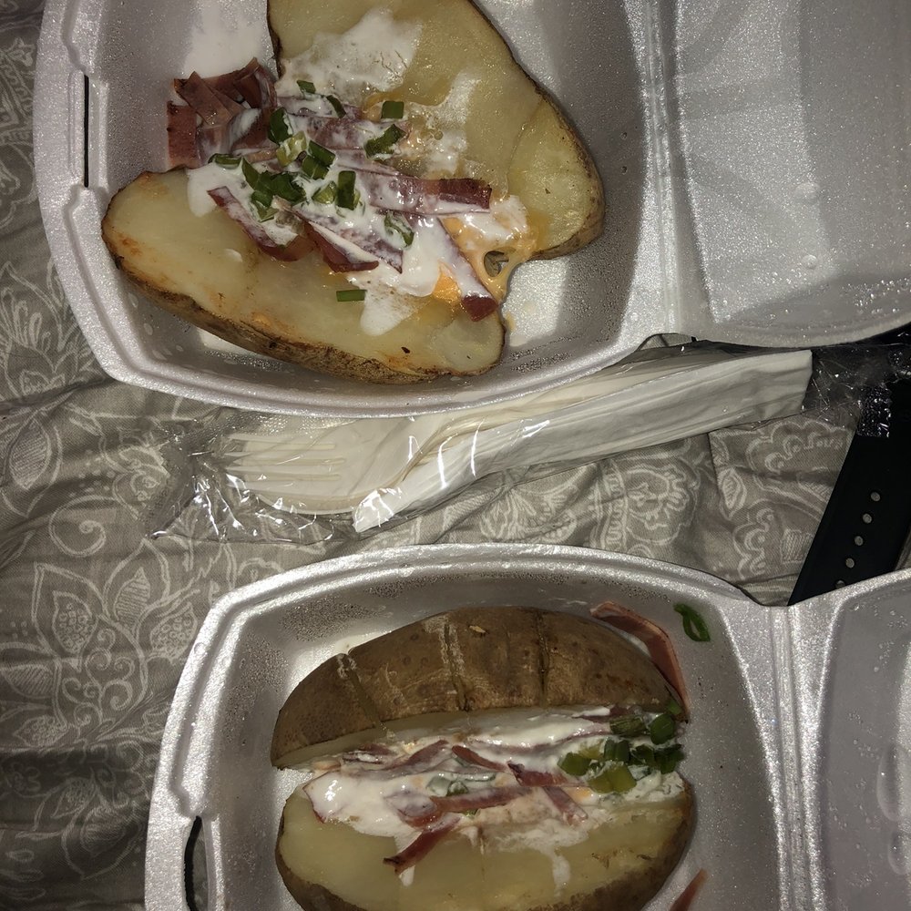 Uncooked "loaded potatoes" Uncooked "loaded potatoes"