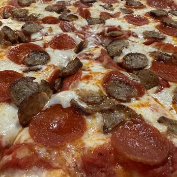 Brother's Pizza Express - a pepperoni and sausage pizza - Pizza Near Me - Houston, Texas Brother's Pizza Express - a pepperoni and sausage pizza - Pizza Near Me - Houston, Texas