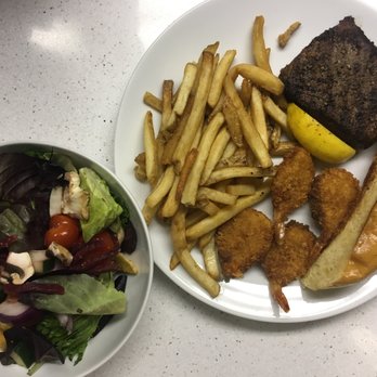 Joshua Tree Saloon - surf & turf = $24.99 - Dive Bars Near Me - Joshua Tree, California