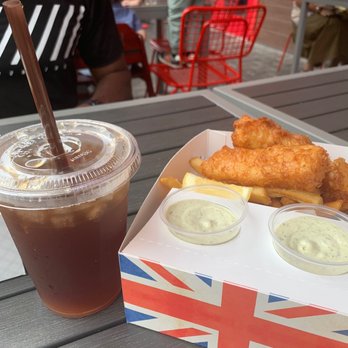 Gordon Ramsay Fish & Chips - Sweet Tea, Outdoor dining , fish n chips - Fish & Chips Near Me - Washington, DC, District of Columbia Gordon Ramsay Fish & Chips - Sweet Tea, Outdoor dining , fish n chips - Fish & Chips Near Me - Washington, DC, District of Columbia