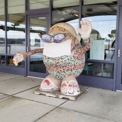 Westerly State Airport - This is one fancy Mrs. Potato Head