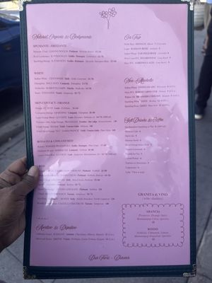 Menu photo 2 Due Fiori Long Beach, CA