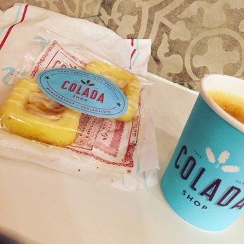 Colada Shop - Passion fruit cookies and cortadito, my new obsession. - Coffee & Tea Near Me - Washington, DC, District of Columbia