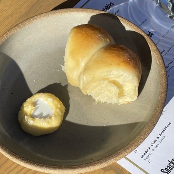 Ernest - house rolls w/butter, this is major comfort food! - New American Near Me - San Francisco, California