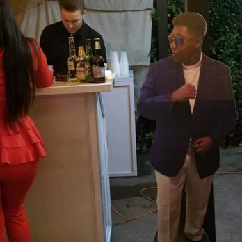 La Villa Bella - Even the cardboard cutout of my likeness was able to let loose and enjoy..as there were many photos with Cardboard Kim all over the place - Venues & Event Spaces Near Me - Upland, California
