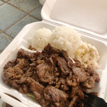 Mahalo Hawaiian Grill - B1. BBQ Beef Plate - Hawaiian Near Me - Plano, Texas Mahalo Hawaiian Grill - B1. BBQ Beef Plate - Hawaiian Near Me - Plano, Texas