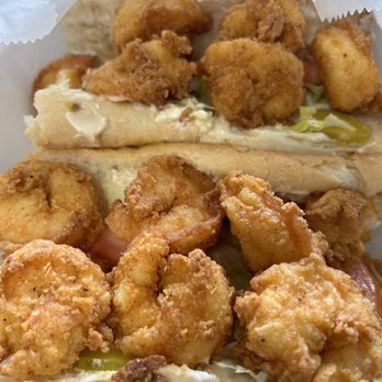 Corbans-Too New Orleans Restaurant - The shrimp po'boy was amazing! Well seasoned, fresh, and very satisfying - Cajun/Creole Near Me - Jackson, Mississippi Corbans-Too New Orleans Restaurant - The shrimp po'boy was amazing! Well seasoned, fresh, and very satisfying - Cajun/Creole Near Me - Jackson, Mississippi