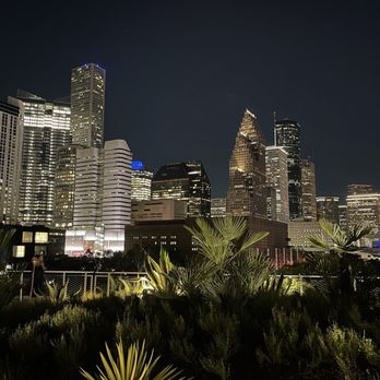 POST Houston - Rooftop view at night - Music Venues Near Me - Houston, Texas POST Houston - Rooftop view at night - Music Venues Near Me - Houston, Texas