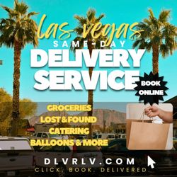 DLVR Las Vegas - Delivery service options.
