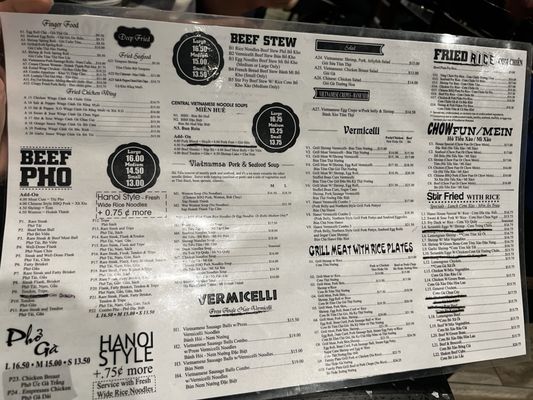 Menu photo 4 Ha Noi Pho Elk Grove, CA Menu photo 4 Ha Noi Pho Elk Grove, CA