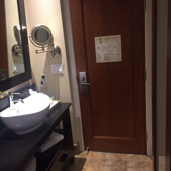 The Sofia Hotel - Sink right when you walk in bathroom is on the right - Hotels Near Me - San Diego, California
