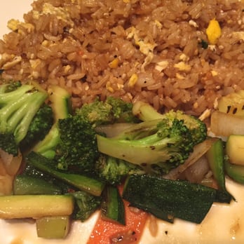 Stix Restaurant - Rice & veggies while the meat was being cooked - Japanese Near Me - Spanish Fort, Alabama Stix Restaurant - Rice & veggies while the meat was being cooked - Japanese Near Me - Spanish Fort, Alabama