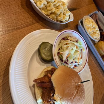Bully Hill Vineyards - Pulled pork sandwich with coleslaw (so fresh and tasty) and a side of Mac n cheese - Wineries Near Me - Hammondsport, New York Bully Hill Vineyards - Pulled pork sandwich with coleslaw (so fresh and tasty) and a side of Mac n cheese - Wineries Near Me - Hammondsport, New York