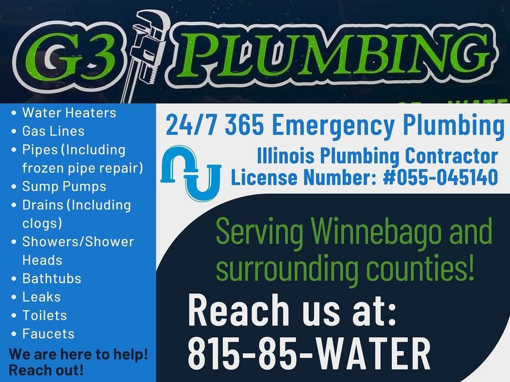 Slide of G3 Plumbing