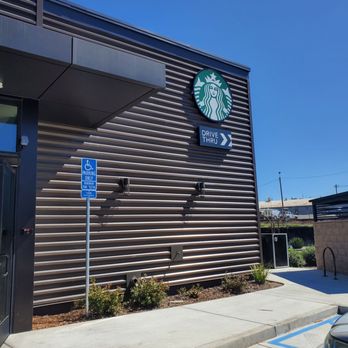 Starbucks - Side of building - Coffee & Tea Near Me - Oroville, California