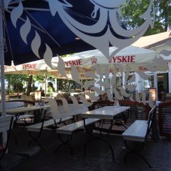 Laguna Marine - Ogródek pustawy bo chłodno.