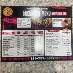 Menu Menu