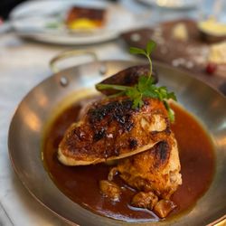 RH Courtyard Restaurant at RH Toronto - Half chicken