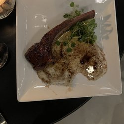 TAP Wine Lounge - The last lamb lollipop. Delicious