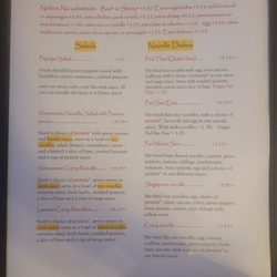 Mekong Cafe - 2026 Menu Page 2