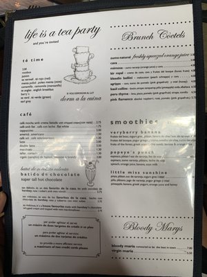 Menu photo 1 Marmalade Barcelona, B