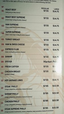 Menu photo 3 Po Boy Express Baton Rouge, LA Menu photo 3 Po Boy Express Baton Rouge, LA