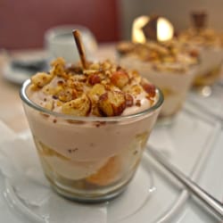 Gasthaus Am See - passend zur Jahreszeit ein Haselnuss-Bratapfel Tiramisu