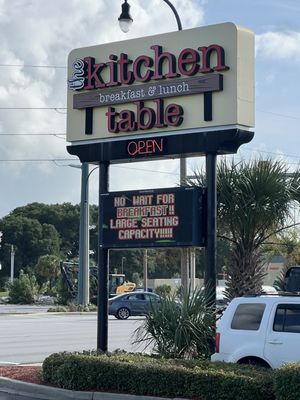 The Kitchen Table Restaurant by null