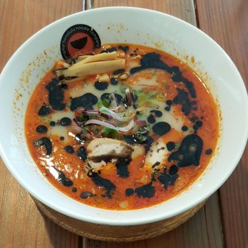 Junpuu - Spicy Garlic Tokyo Tonkotsu Ramen x3 spice level - Ramen Near Me - Honolulu, Hawaii Junpuu - Spicy Garlic Tokyo Tonkotsu Ramen x3 spice level - Ramen Near Me - Honolulu, Hawaii