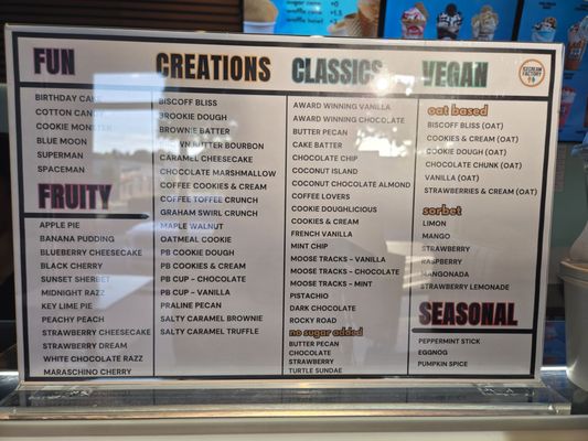 Menu photo 1 Icecream Factory Charlotte, NC Menu photo 1 Icecream Factory Charlotte, NC