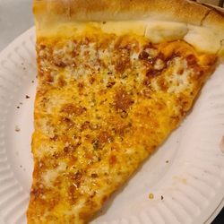 Slice with all the seasonings.