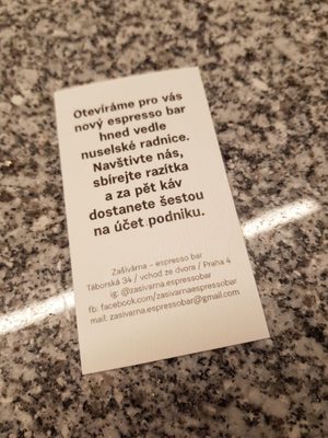 Zašívárna espresso bar by null