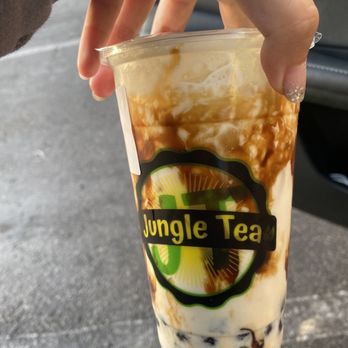 Jungle Tea - Creme Brulee Tiger Milk Boba - Coffee & Tea Near Me - San Diego, California Jungle Tea - Creme Brulee Tiger Milk Boba - Coffee & Tea Near Me - San Diego, California