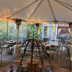Empty restaurant for good reason