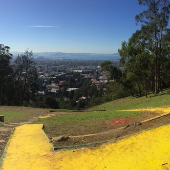 The Big C - view of the bay - Local Flavor Near Me - Berkeley, California
