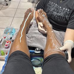 Royalty Nail Spa - Great pedicure, including hot rocks