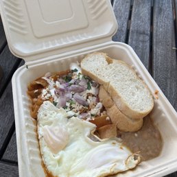 Chilaquiles to go