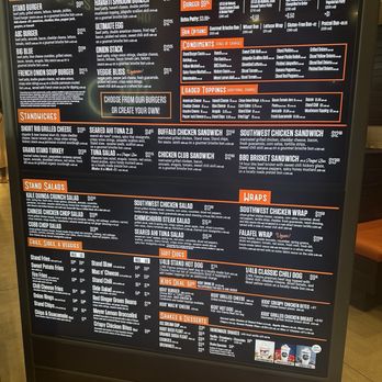 The Stand - American Classics Redefined - Menu - New American Near Me - Tustin, California The Stand - American Classics Redefined - Menu - New American Near Me - Tustin, California