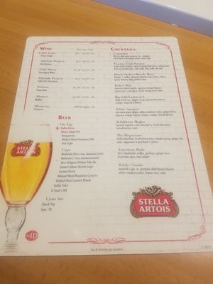 Menu photo 3 Stella Bar Charlotte, NC