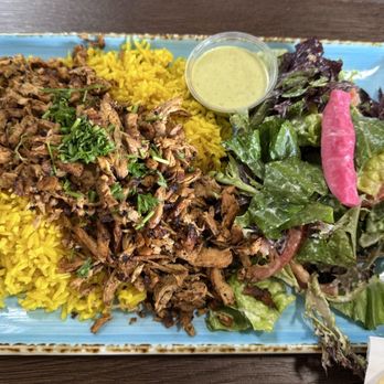 The Green Olive - Chicken shawarma plate - Mediterranean Near Me - Litchfield Park, Arizona The Green Olive - Chicken shawarma plate - Mediterranean Near Me - Litchfield Park, Arizona